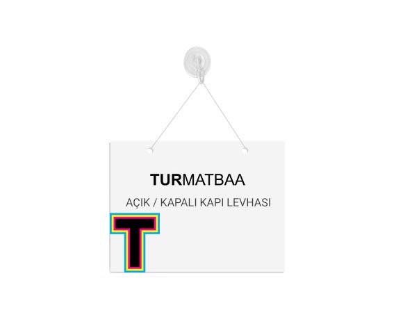 Açık / Kapalı Kapı Levhası