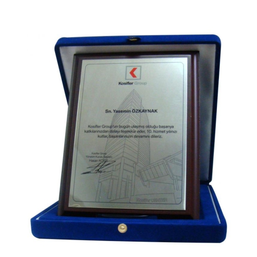 AHŞAP PLAKET ESP 002