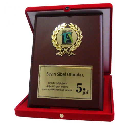AHŞAP PLAKET ESP 006