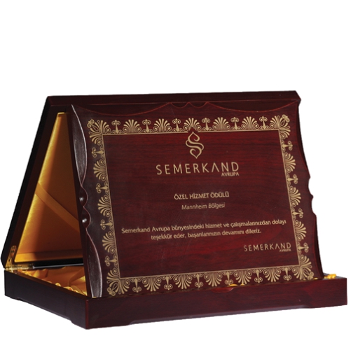 AHŞAP PLAKET ESP 009