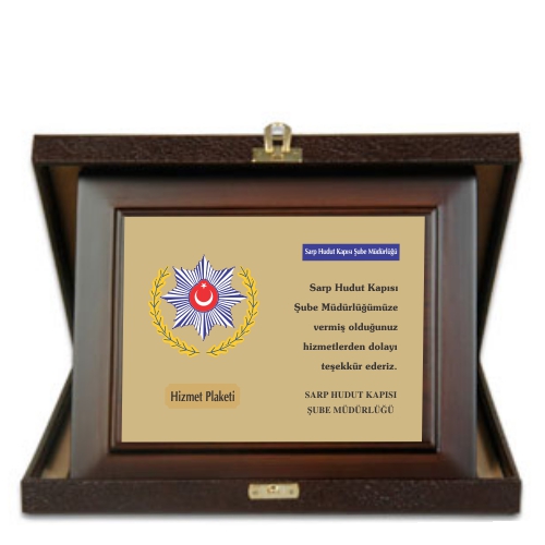 AHŞAP PLAKET ESP 013