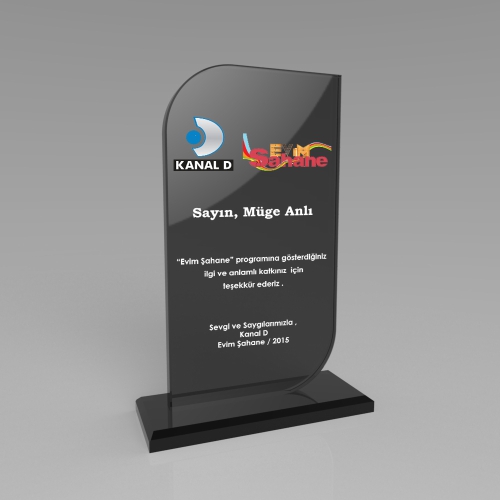 KRİSTAL PLAKET ESK 004