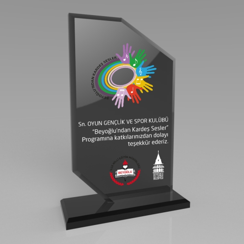 KRİSTAL PLAKET ESK 005