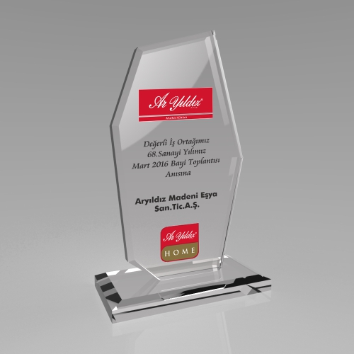 KRİSTAL PLAKET ESK 018