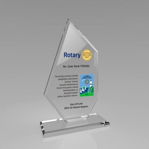 KRİSTAL PLAKET ESK 024