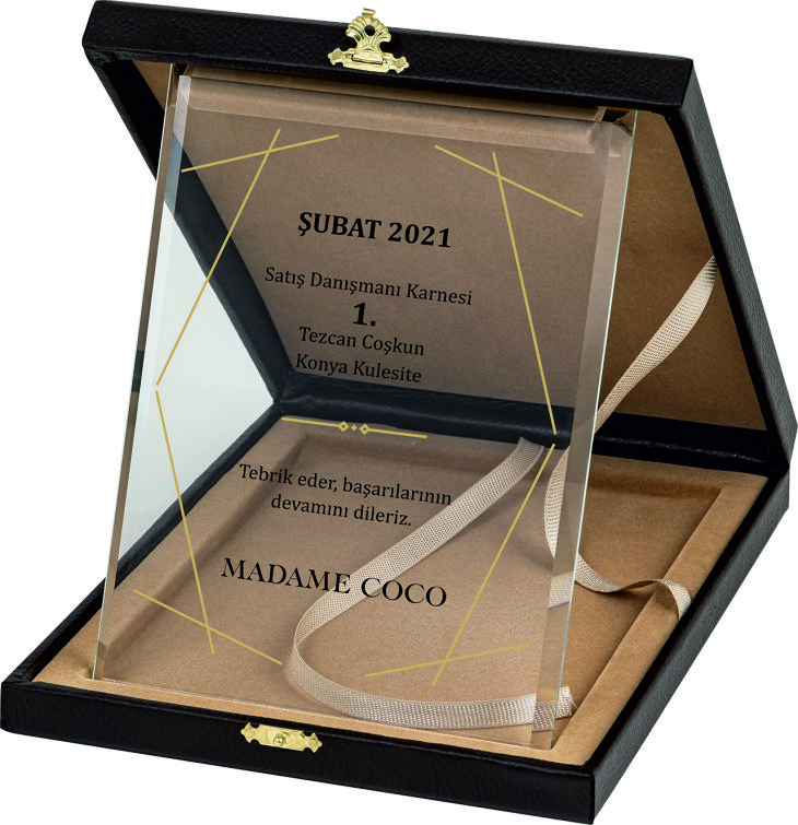 KRİSTAL PLAKET ESK 041