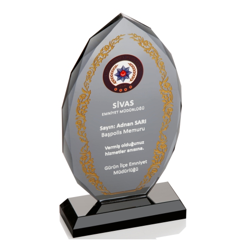 KRİSTAL VİP PLAKET ESV 001