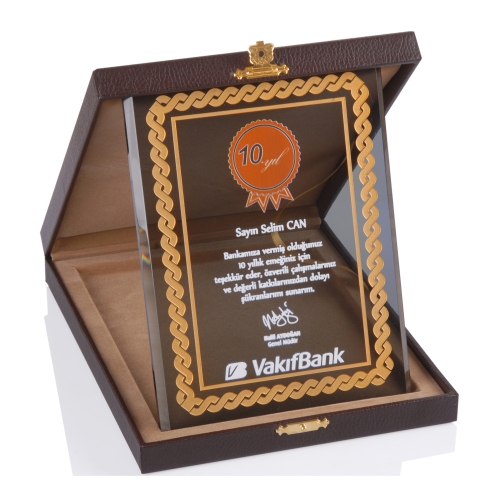KRİSTAL VİP PLAKET ESV 003