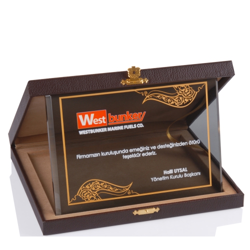 KRİSTAL VİP PLAKET ESV 004
