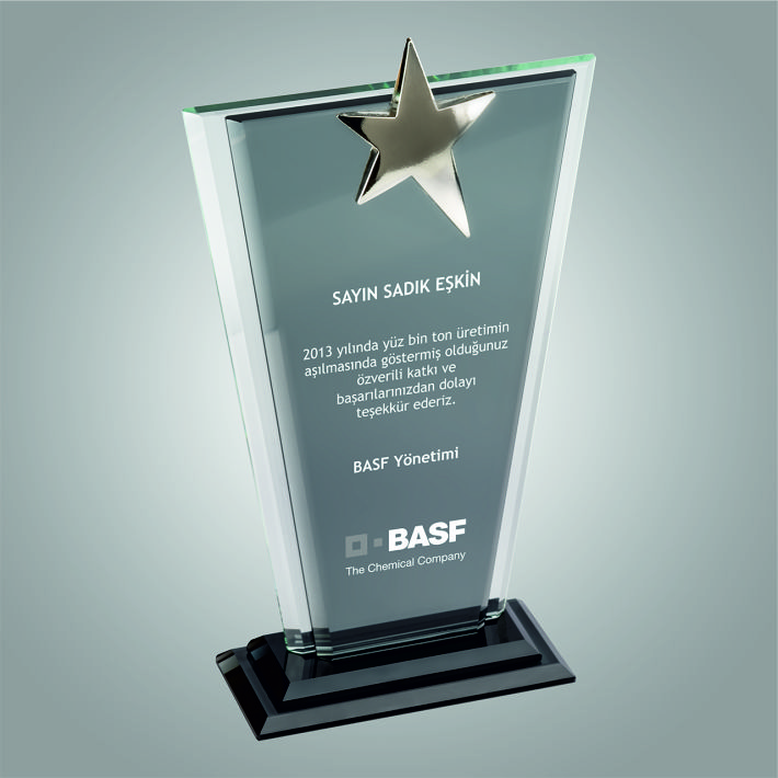KRİSTAL VİP PLAKET ESV 008