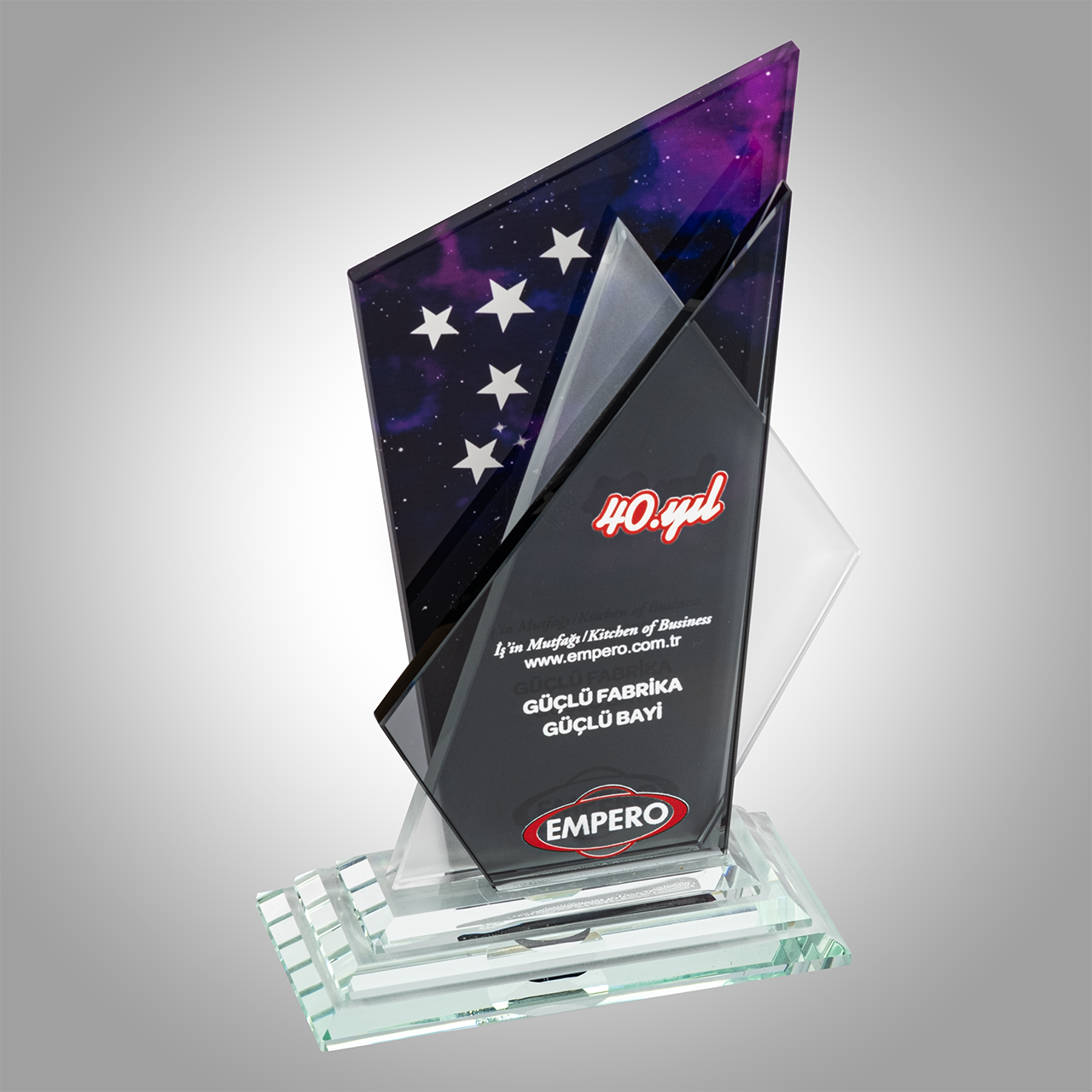 KRİSTAL VİP PLAKET ESV 012