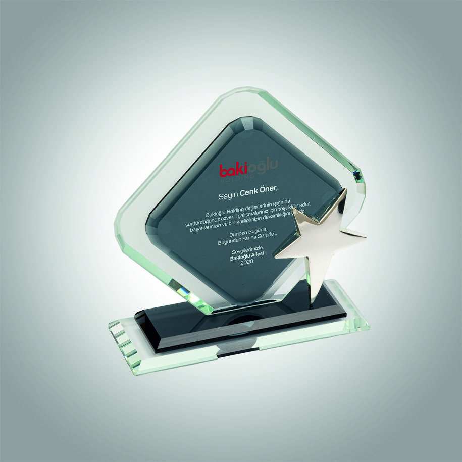 KRİSTAL VİP PLAKET ESV 014