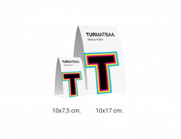 Masa Kartı / Tent Card