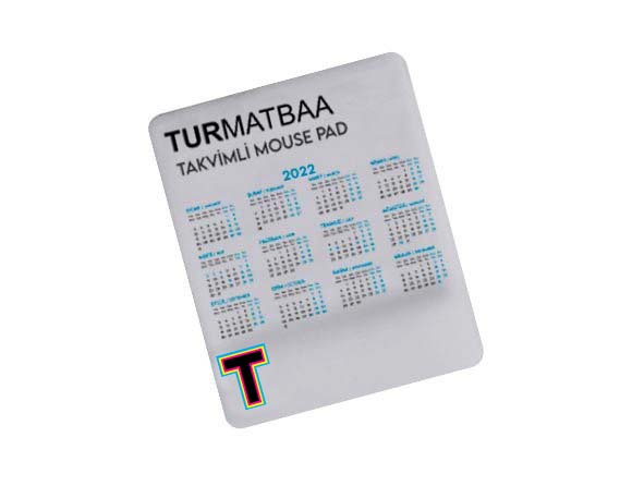 Takvimli Mouse Pad