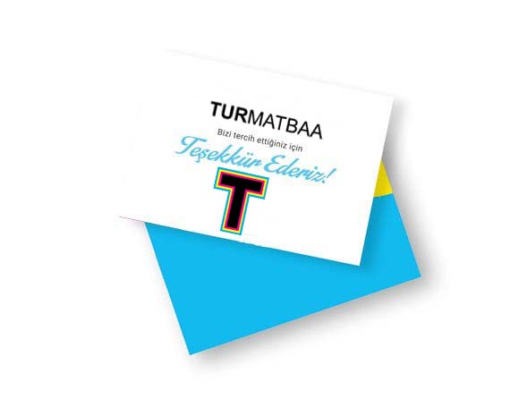 Teşekkür / Not Kartı