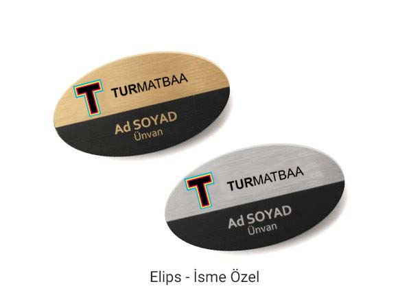 Metal Yaka Kartı