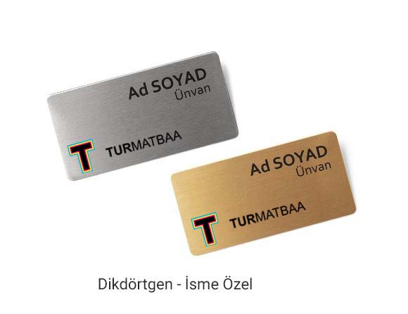 Metal Yaka Kartı