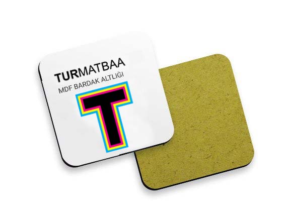 MDF Bardak Altlığı