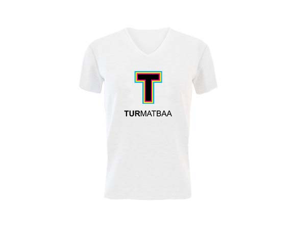 Unisex Tişört - V Yaka