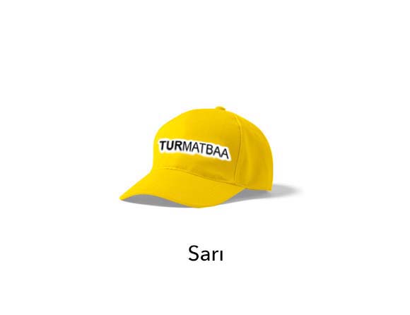 Şapka Baskı - Gabardin