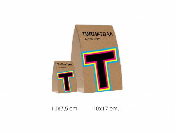 Masa Kartı / Tent Card